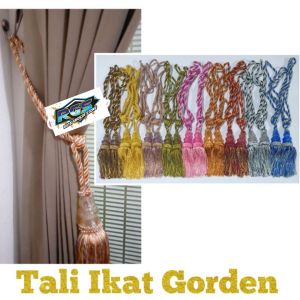 Tali Gorden Tasel / Tali Ikat Gordeng / Tali Pengikat Hordeng / Tassel Gordyn Kristal