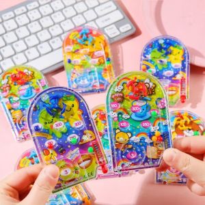 Pinball Game Portable Retro Pinball Toy Classic Retro Handheld Arcade Game Small Travel Games for Kids
