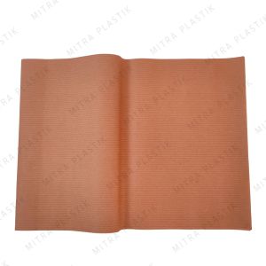isi 10 pcs Sampul Buku Kertas Coklat Kuarto Boxy / Sampul Buku Tulis Kecil Kwarto Boxi Perkalian