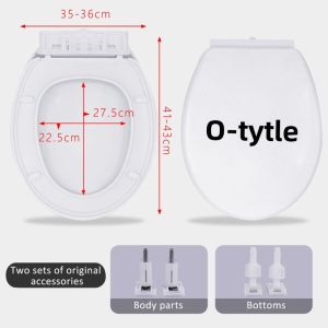 Toilet Bowl Seat Cover Replacement Toilet Seat Cover Standard Size