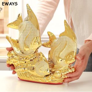 Ceramic Ornaments Living Room Home Decoration Creative TV Cabinet Indoor Partition Cabinet Furnishings Housewarming Gift