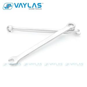 23pcs Combo Wrench Set High Torque Spanner Set of Keys Open and End Metric 6~32mm Chrome Vanadium with Roll-up Storage Pouch