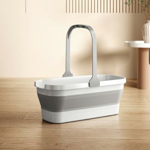 Lau lau xô kết hợp Xô nước gấp gọn xô đa năng vệ sinh nhà cửa xô giặt lau nhà -Lumbley