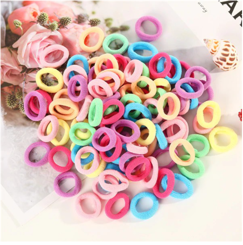 7PCS) Ikat Rambut DONAT MINI / Kunciran Rambut / Karet Rambut / Kunciran Donut | Lazada Indonesia