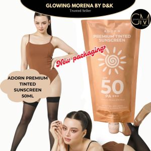 [NEW PACKAGING] ADORN Premium Tinted Sunscreen SPF 50 PA+++ with Authenticity Checked Sticker