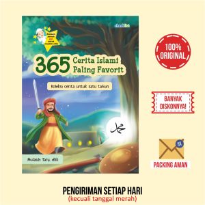 Buku Anak Islam 365 Cerita Islami Paling Favorit Bergambar Full Color