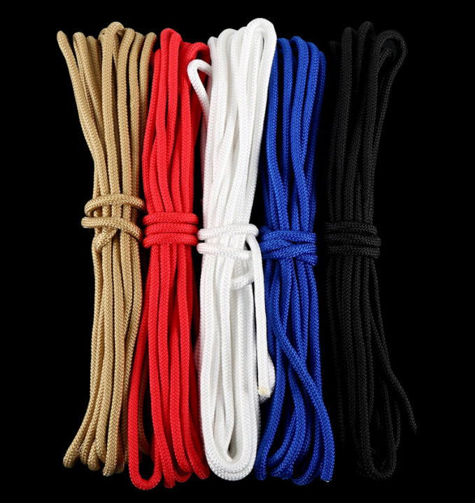 Tieng Rope Nylon Rope 6mm,20m Braided Nylon Cord Hanging Rope String Strong ...