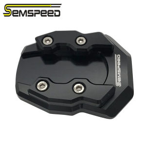 SEMSPEED For Honda Lead 160 125 Lead125 Click PCX Vario SH 160 ADV350 ADV160 Motorcycle CNC Side Foot Stand Enlarge Pad Kickstand Extension Plate