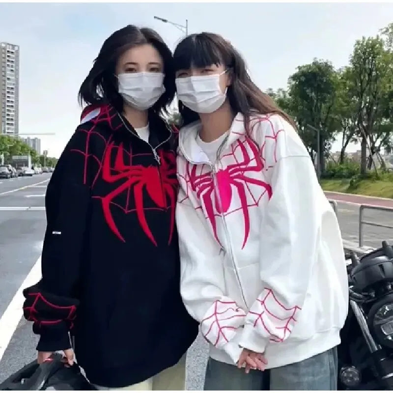 Y2K Spider Web Mesh Hoodie: Gothic Style Thin Womens Sweater With Korean  Fashion Style And Fishing Net Design From Zhong02, $9.35