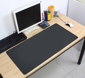 Extra Large Mousepad Anti Slip Computer Laptop Keyboard Desk Tabletop Mat Black