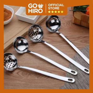 Centong Stainless Steel  Centong Lubang & Polos / Centong Irus  Sayur Kuah Sup Tahan Karat