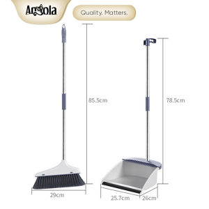 Angola Broom Dustpan Set D11 Set Sapu Pengki Alat Pembersih Lantai / Set Sapu Lantai Rumah