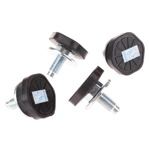 Fantic 4Pcs For Haier LG Drum Washing Machine Fixed Feet Case Screw Balance Shock Absorption Non-slip Pad Feet
