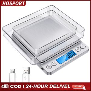 【NEW】 2kg/3kg/500g Multifunction Kitchen Scale Accurate Weighting Coffee Scale Digital Kitchen Scale LCD Display High Accuracy Gram Scale for Jewelry/Baking