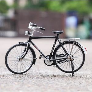 Diecast Sepeda Ontel Klasik Alloy - Miniatur Onthel Bike Koleksi Anak Edukaif