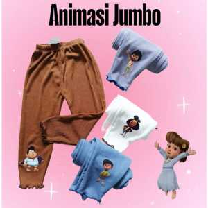 Legging anak Karakter animasi Jumbo untuk anak usia 6 bulan - 10 tahun