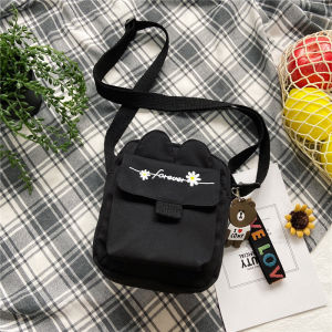 Korean Version Ins Forever Series Canvas Female Girl Bag