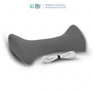 SOMDUL หมอนรองเอวแบมบูชาโคลเพื่อสุขภาพ พร้อมระบบความร้อน Bamboo Charcoal Heated Back Pillow