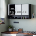 Kitchen Set Dapur Minimalis atas 3 pintu Rak dapur tempel dinding serbaguna modern aesthetic rak piring. 