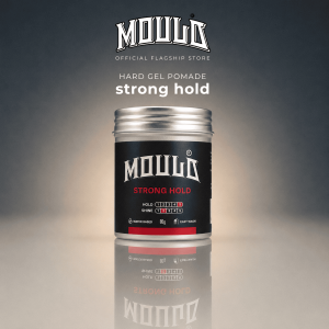 MOULD Strong Hold Hair Pomade 80g — Water-Based Mentholated Long-Lasting Hold for Men