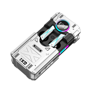 หูฟังบลูทู ธ 2025 ใหม่ไร้สายกึ่งในหูคุณภาพเสียงสูงลดเสียงรบกวนเกมหูฟังกีฬาวิ่งทุ่มเทเกม eSports ความล่าช้าต่ำเสียงสูงคุณภาพเสียงเย็นกลไก