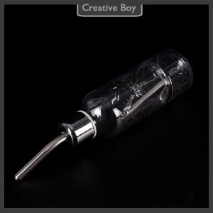 [Creative] Little Pet Rat Water Drinking Bottle Hamster Rabbit Dispenser Cylindrical Feeder