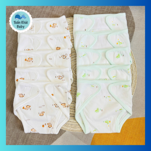 Set 10 Tã Dán CUNCON Họa Tiết Sweetie - Chất vải cotton mềm mại miếng dán bo chắc chắn viền màu đẹp