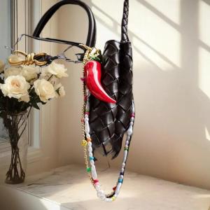 Hmeme พวงกุญแจถักมือสไตล์เกาหลีน่ารักสวยงามหลากสีเชือกกระเป๋าเป้สะพายหลังตกแต่งลายเลิร์สสตาร์เชือกถักแบบ DIY พวงกุญแจ