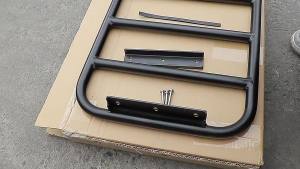 HH8 TESIN Window ladder for Suzuki Jimny 2019-2023 2024 2025 Car Rear Window Extension Climbing Ladder Frames Accessories 3P7H4