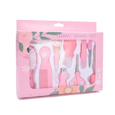 10 in 1 Baby Care Kit Set Newborn Baby Grooming Set / Kit penjagaan bayi 10 dalam 1 Kit dandanan bayi baru lahir