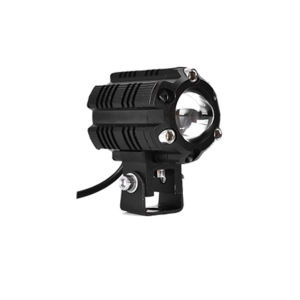 2PCS Motorcycle Mini Driving Light V6 4wires White and Yellow LED 12V Hi/Lo White+Yellow Spotlight