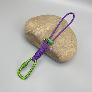 NALANILI Di động Dây dù tháo nhanh Đa chức năng 210mm Dụng cụ móc khóa ba lô đi bộ đường dài ngoài trời Chất lượng cao 7 màu sắc Móc treo bình nước Carabiner