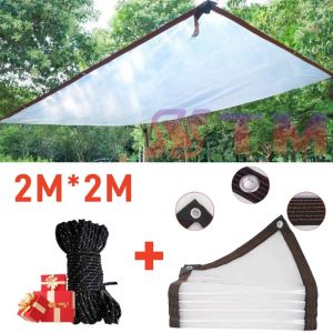 【Free rope】 Trapal Transparent PVC Plastic Tarpaulin with Eyelet transparent tarpaulin clear tarpaulin trapal makapal clear trapal