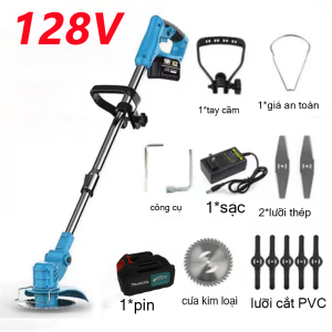 Máy cắt cỏ cầm tay không dây máy dọn cỏ sạc được máy cắt cỏ sân cỏ điện tốc độ cao dùng được cho nhà và vườn cũng như ngoài trời