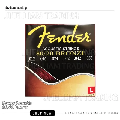 Fender Acoustic Guitar Strings 80/20 Bronze