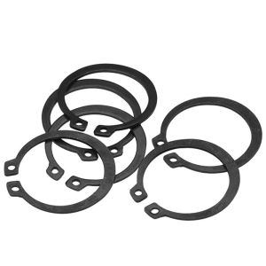 Black 65Mn Manganese Steel C Type External Circlip M3 M4 M5 M6 M7 M8 M10-M80 Bearing Retaining Clip Snap Ring Circlip For Shaft