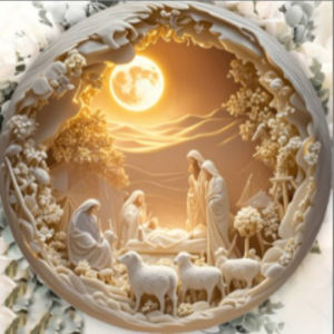 American round wooden wall hanging vintage door signs