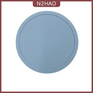 N2HAO Không trượt Silicone uống đế lót ly lớn màu đen cup Coaster Set cho đồ uống ngoài trời chống vết & chịu nhiệt-cup Tab