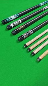 10mm Hi-Tech China 10mm Maple Pool Cue with 1/2 Joint for American 9-Ball