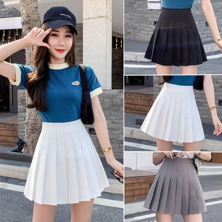 pleated skirt korean