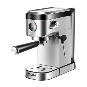 Mesin kopi Italia semi-otomatis rumah tangga mesin kopi komersial jenis baru mesin kopi untuk mengekstraksi uap dan membuat putih susu