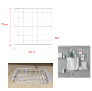 Nordic Ins Style Metal Grid Wall Home Bedroom DIY Decoration