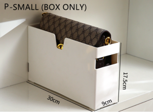 HOL Removable Bag Storage Box Divider Put Bag Rack Handbag Finishing Cabinet Wardrobe Bag Storage Rack