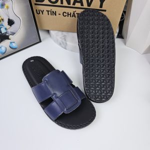 Dép Da Nam Quai Rọ Cao Cấp Quai May Viền Chắc Chắn Bao Đi Mưa N.RM