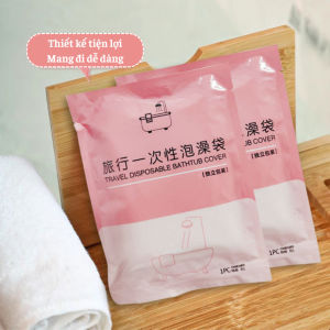 G6B SET 5 Túi Bọc Lót Bồn Tắm Du Lịch Spa Tiện Lợi GA625