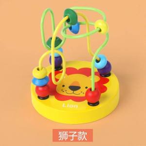 Mainan Kanak Kids Wooden Educational Toys Puzzle Blocks Montessori Learning Early Education Toy