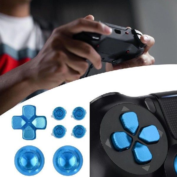 Controller Button Cap Metal Buttons Handle Cap For PS 5 Game Controller Thumb | Lazada PH