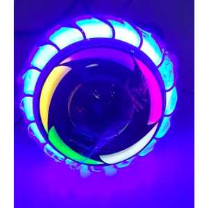 Lampu led depan projie mini rainbow 2.5 inch Semua motor vixion nmax satria fu beat mio