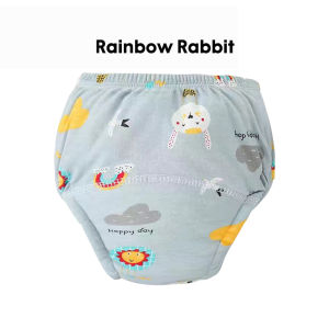 Kids Potty Training Pants 6 Layers 6 Layers Baby Underwear Toilet Cloth Diaper Pant Seluar Kencing Bayi Learning Pant Reusable Toilet Cloth Diapers 宝宝如厕训练裤