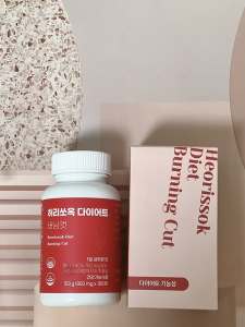 Viên uống siết eo Giảm Mỡ Bụng Mỡ Eo Giảm Hấp Thu Chất Béo Healthouse Heorissok Diet Burning Cut